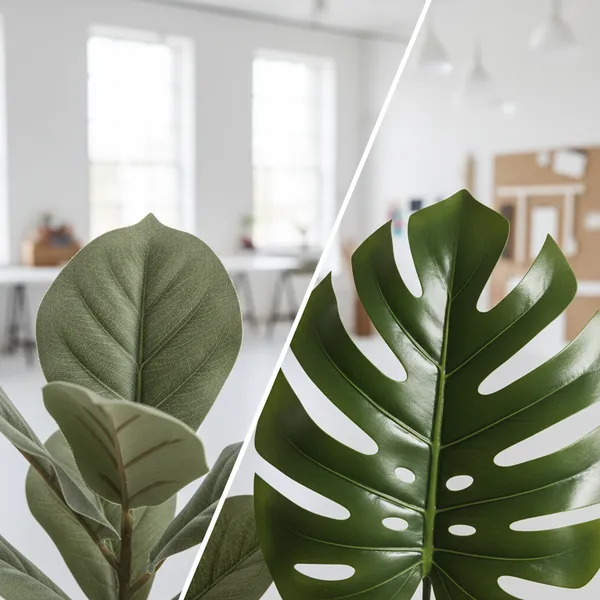 img of Silk vs. Poly: The Ultimate Material Guide for Realistic Artificial Plants