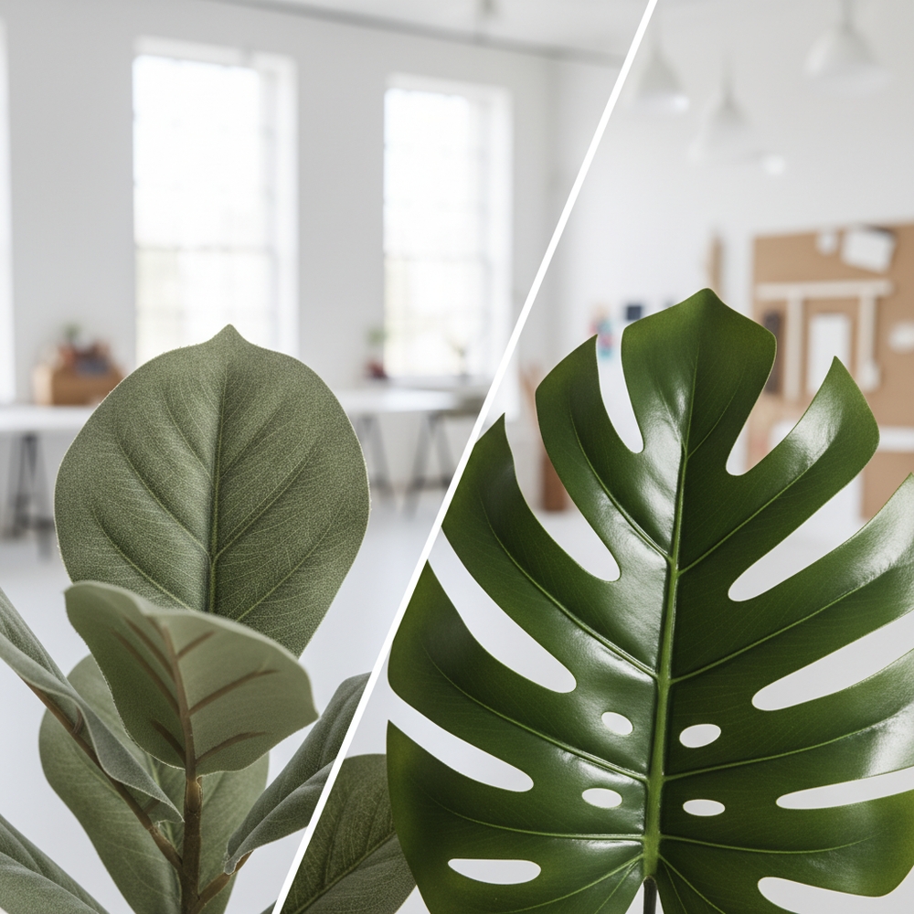 img of Silk vs. Poly: The Ultimate Material Guide for Realistic Artificial Plants