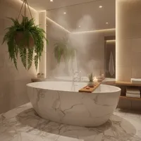 img of Bathroom Faux Greenery: Transforming Your Bath Into a Spa-Like Retreat