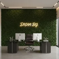 img of Commercial Style: How to Create a Faux Green Wall for Your Home Office