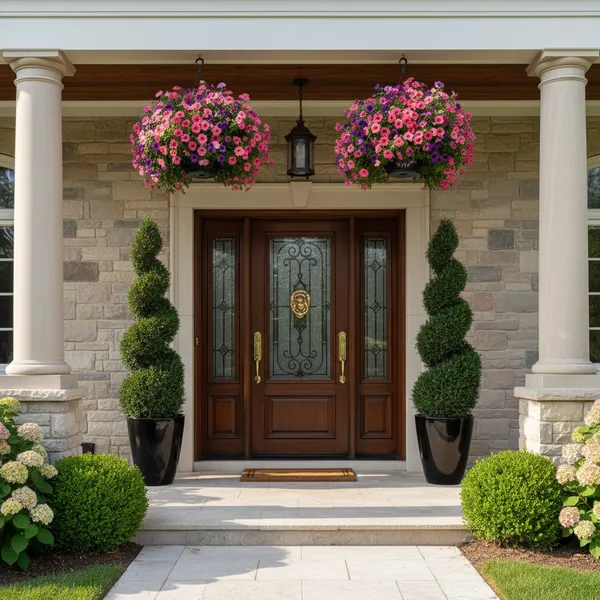 img of The Ultimate Guide to Outdoor Artificial Plants: Styling Your Porch and Patio