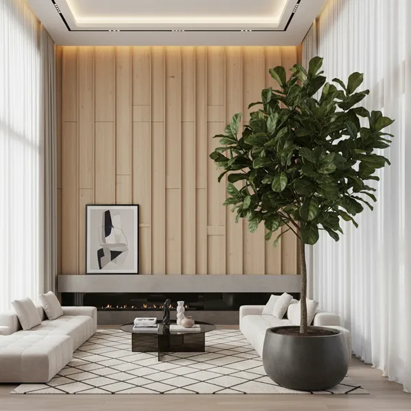 img of The Statement Planter: Choosing the Perfect Base for Your Massive Faux Tree