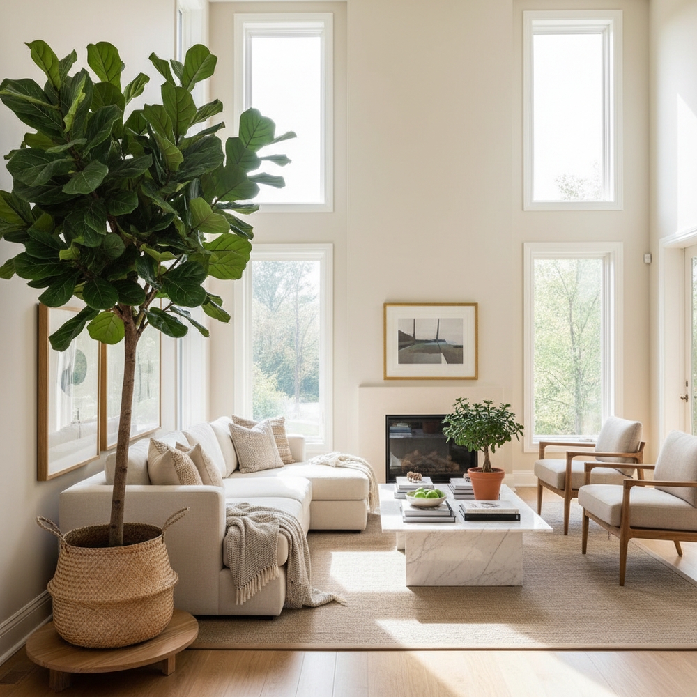 img of The Ultimate Guide to Styling Realistic Fake Plants in Your Living Room